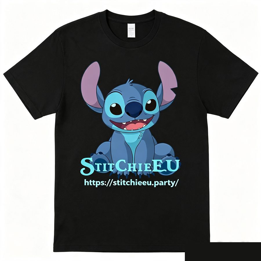 StitchieEU t-shirt, black