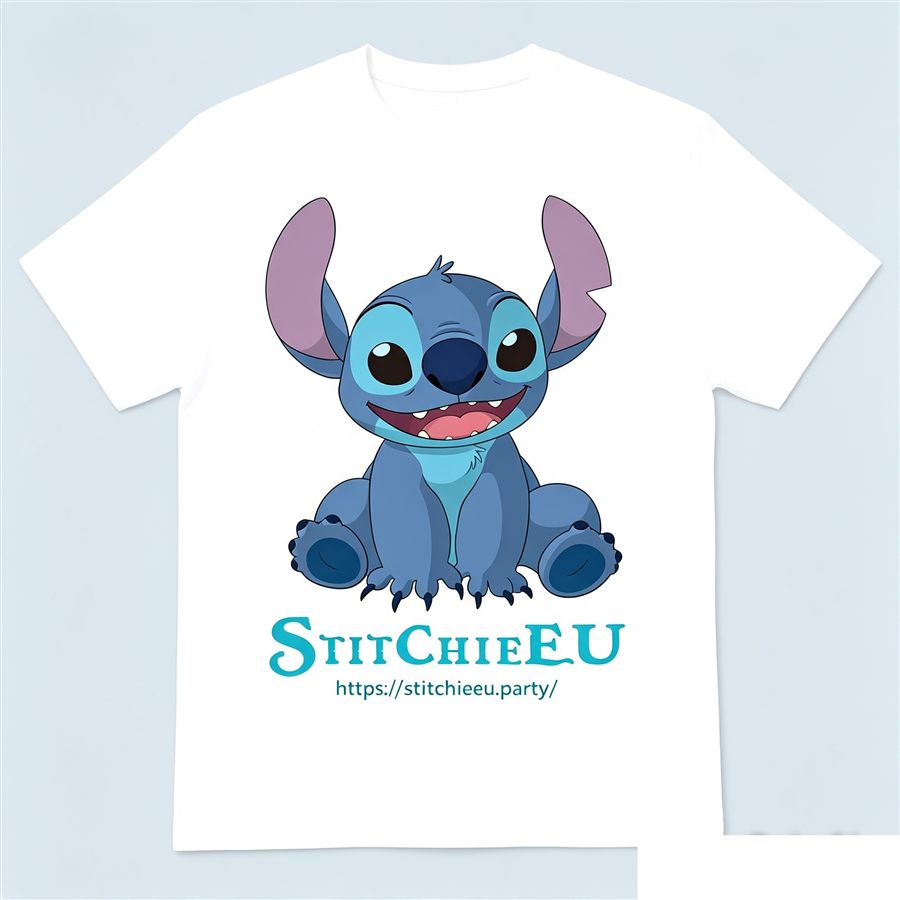StitchieEU t-shirt, white