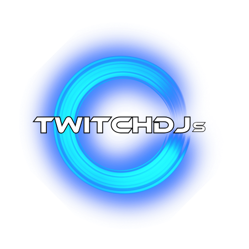 TwitchDJs neon logo